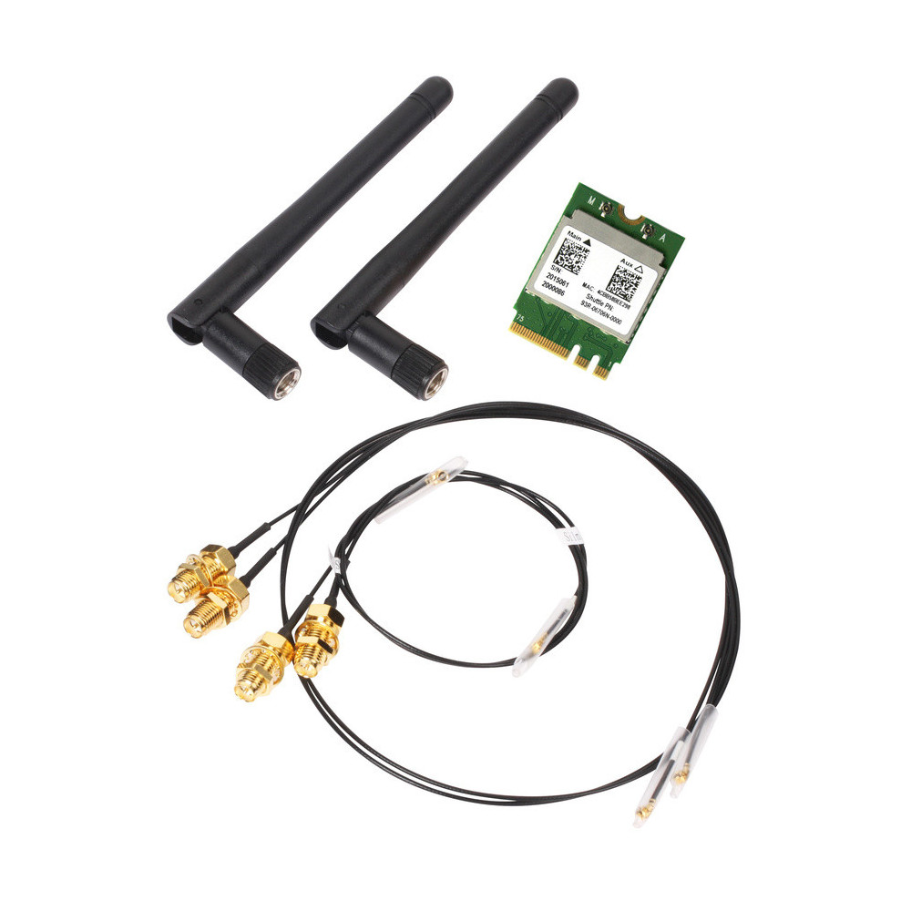SHUWI025483 SHU WLN-M - Kit WiFi M.2. 2230 b g n ac + Bluetooth SHUWI025483 SHU WLN-M - Kit WiFi M.2. 2230 b g n ac + Bluetooth