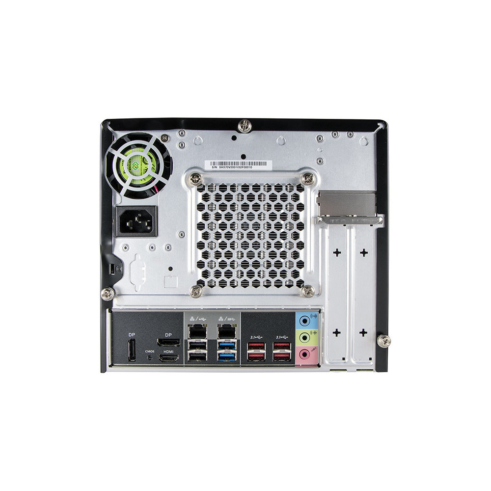 SHUBB032780 Shuttle SH370R8 mini-PC Cube   Intel S1151v2   2x LAN 4x 3.5p   500W