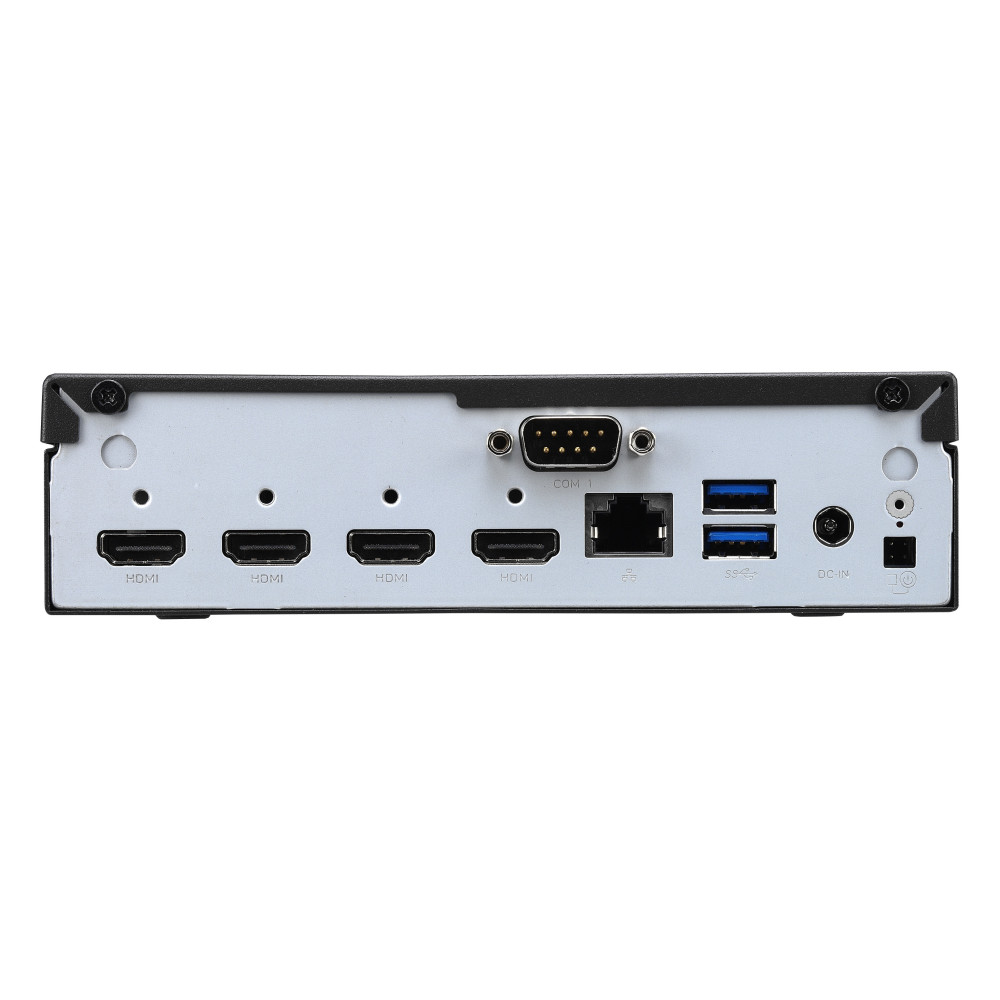 SHUBB030655 Shuttle DH02U Slim-PC barebone   Celeron 3865U   Nvidia GTX 1050  4x HDMI   120W