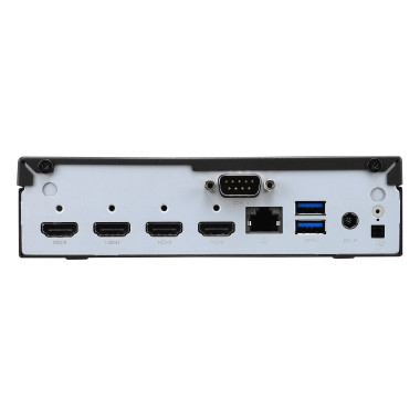 SHUBB030655 Shuttle DH02U Slim-PC barebone   Celeron 3865U   Nvidia GTX 1050  4x HDMI   120W