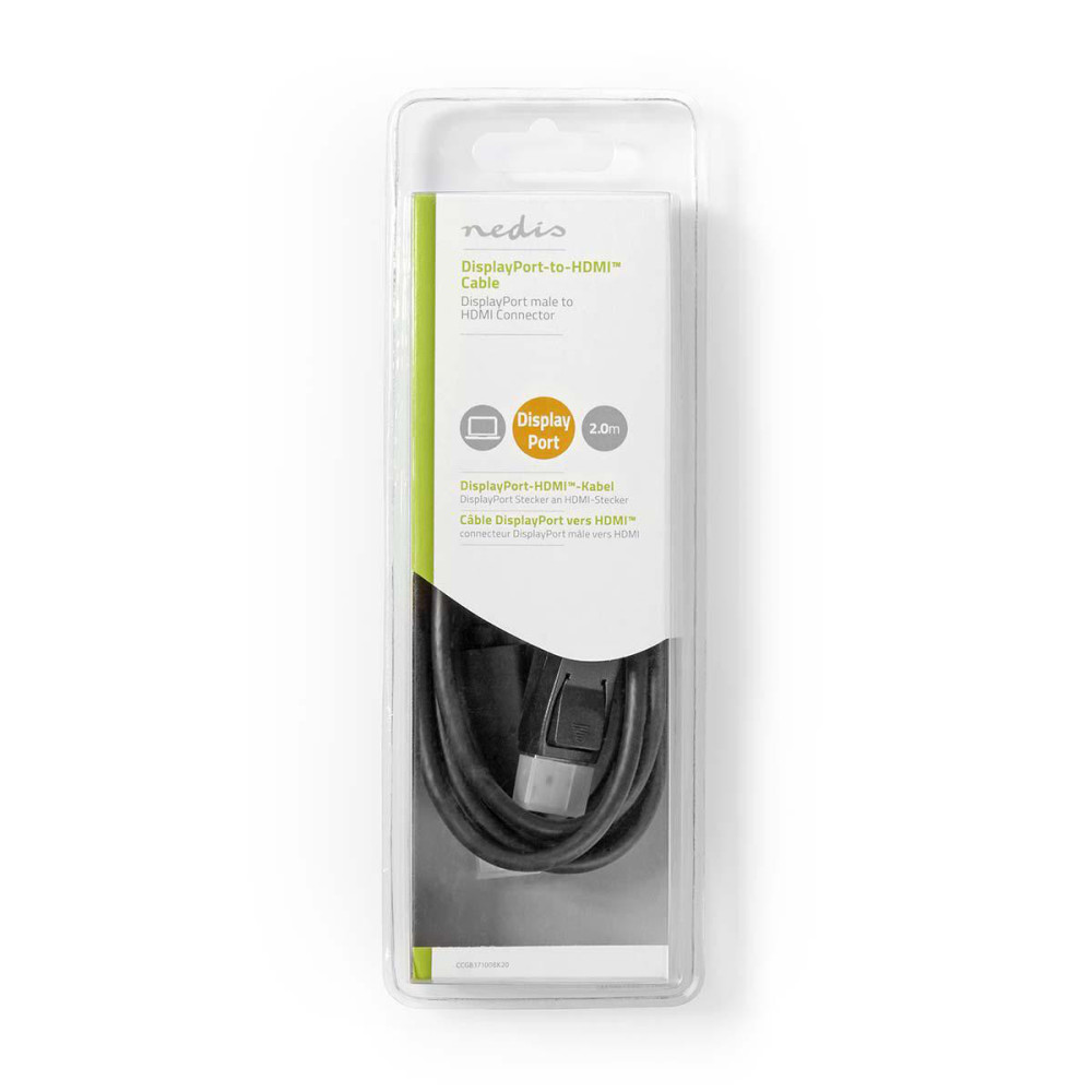 NEDVI045823 Cable DP vers HDMI 2m 4K@30Hz