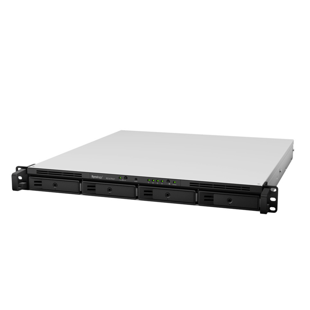 SYNBT031426 RS1619XS+ Bt NAS Rack 4 emp. 2.2 2.7GHz QCore 8Go 4LAN GbE USB3