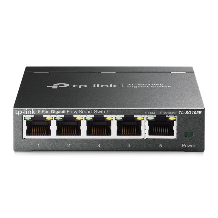 TPLSW032309 TP-LINK Switch Gigabit 5 ports 10 100 1000Mbps - Boîtier métal (Green)