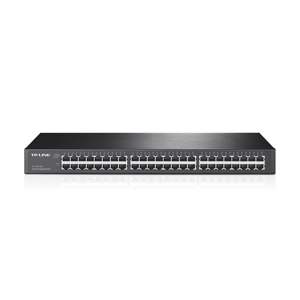 TPLSW031365 TP-LINK Switch 48 ports 10 100 1000 Mbps rackable TPLSW031365 TP-LINK Switch 48 ports 10 100 1000 Mbps rackable