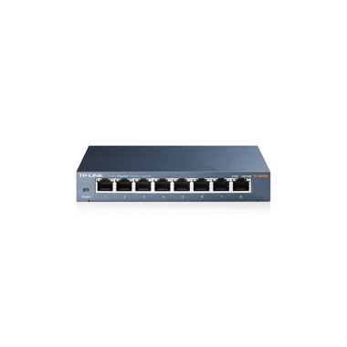 TPLSW028602 TP-LINK Switch de bureau 8 ports 10 100 1000Mbps - Boîtier métal