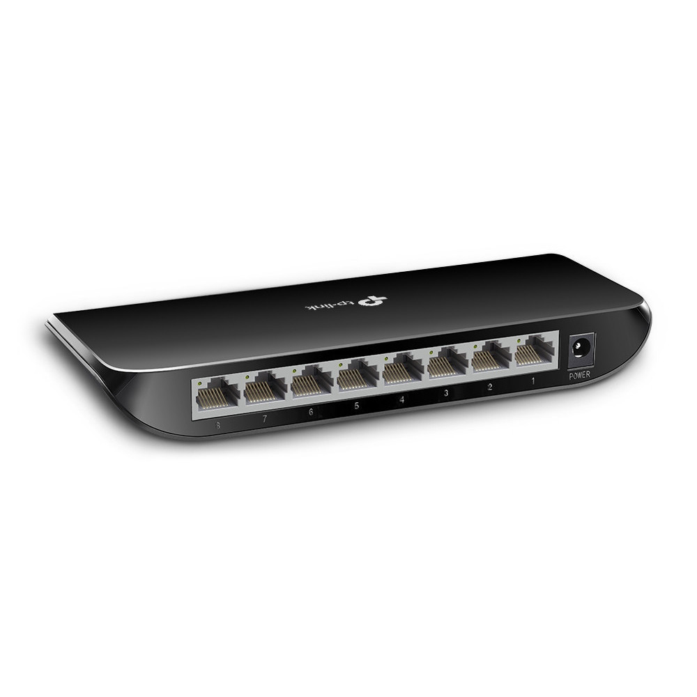 TPLSW028554 TP-LINK Switch Gigabit 8 ports 10 100 1000 Mbps