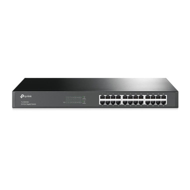 TPLSW027044 TP-LINK Switch 24 ports 10 100 1000 Mbps