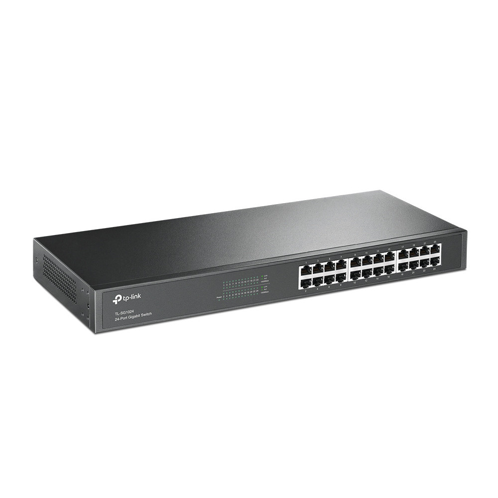 TPLSW027044 TP-LINK Switch 24 ports 10 100 1000 Mbps