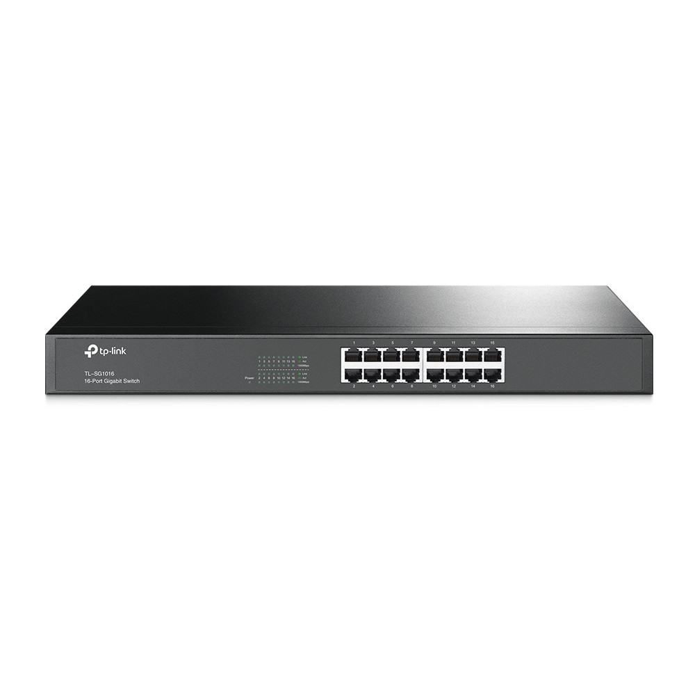 TPLSW027043 TP-LINK Switch 16 ports 10 100 1000 Mbps TPLSW027043 TP-LINK Switch 16 ports 10 100 1000 Mbps