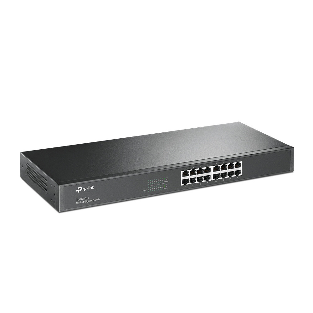 TPLSW027043 TP-LINK Switch 16 ports 10 100 1000 Mbps