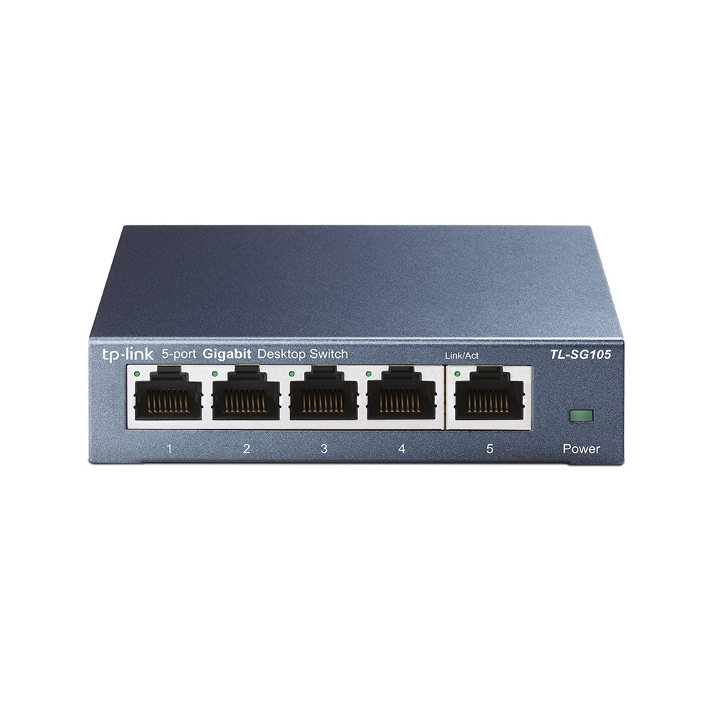 TPLSW019999 TP-LINK Switch Gigabit 5 ports 10 100 1000Mbps - Boîtier métal (Garantie à vie par le constructeur) TPLSW019999 TP-LINK Switch Gigabit 5 ports 10 100 1000Mbps - Boîtier métal (Garantie à vie par le constructeur)