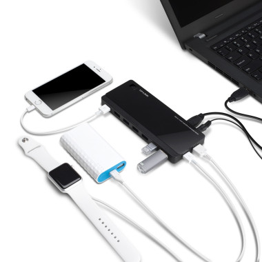 TPLHU032872 TP-LINK Hub 7 ports USB 3.0 avec 2 ports de recharge