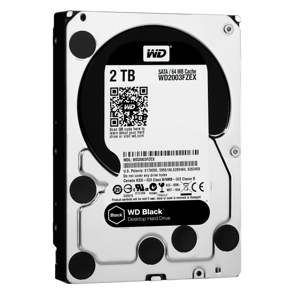 WESDD021777 3.5 Caviar Black 2To 7200rpm 64Mo Sata 6Gb s - Gar. 5 ans