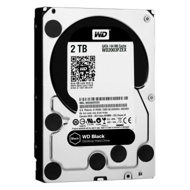 WESDD021777 3.5 Caviar Black 2To 7200rpm 64Mo Sata 6Gb s - Gar. 5 ans