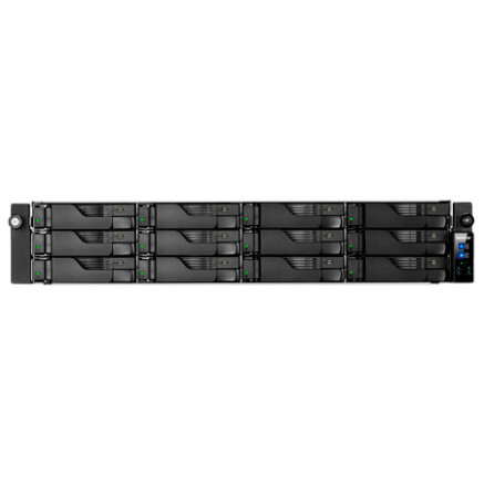 ASTBT037037 AS7112RDX Bt NAS Rack 12 emp. 3.4 4.6GHz QuadCore 8Go 4 Lan GbE USB3.2 + USB-C
