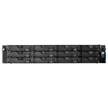 ASTBT037037 AS7112RDX Bt NAS Rack 12 emp. 3.4 4.6GHz QuadCore 8Go 4 Lan GbE USB3.2 + USB-C