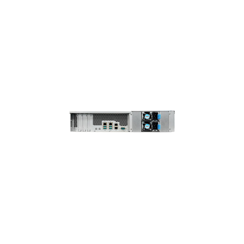 ASTBT037037 AS7112RDX Bt NAS Rack 12 emp. 3.4 4.6GHz QuadCore 8Go 4 Lan GbE USB3.2 + USB-C