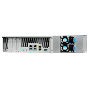 ASTBT037037 AS7112RDX Bt NAS Rack 12 emp. 3.4 4.6GHz QuadCore 8Go 4 Lan GbE USB3.2 + USB-C