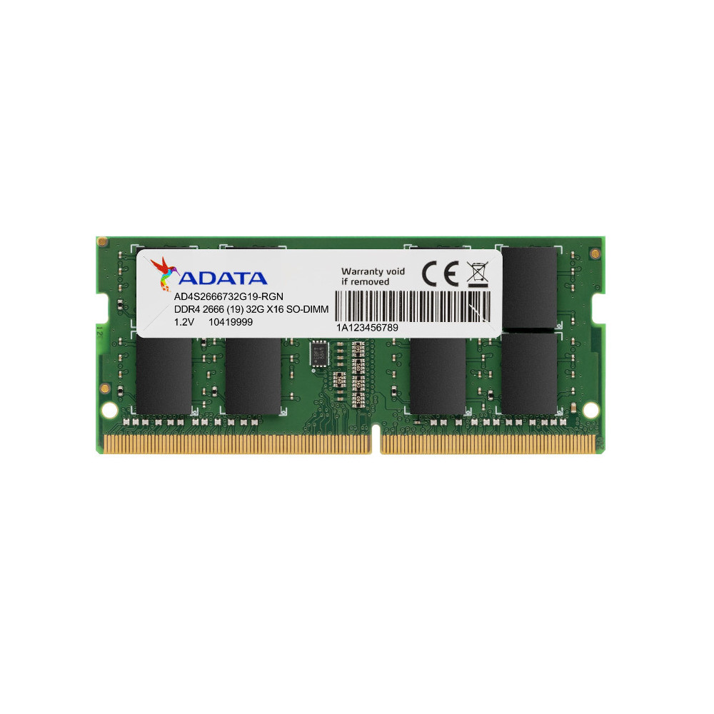 ADAMM037029 ADATA DDR4 SO-DIMM 2666Mhz 8GB 1024x16 CL19 Single Pack ADAMM037029 ADATA DDR4 SO-DIMM 2666Mhz 8GB 1024x16 CL19 Single Pack