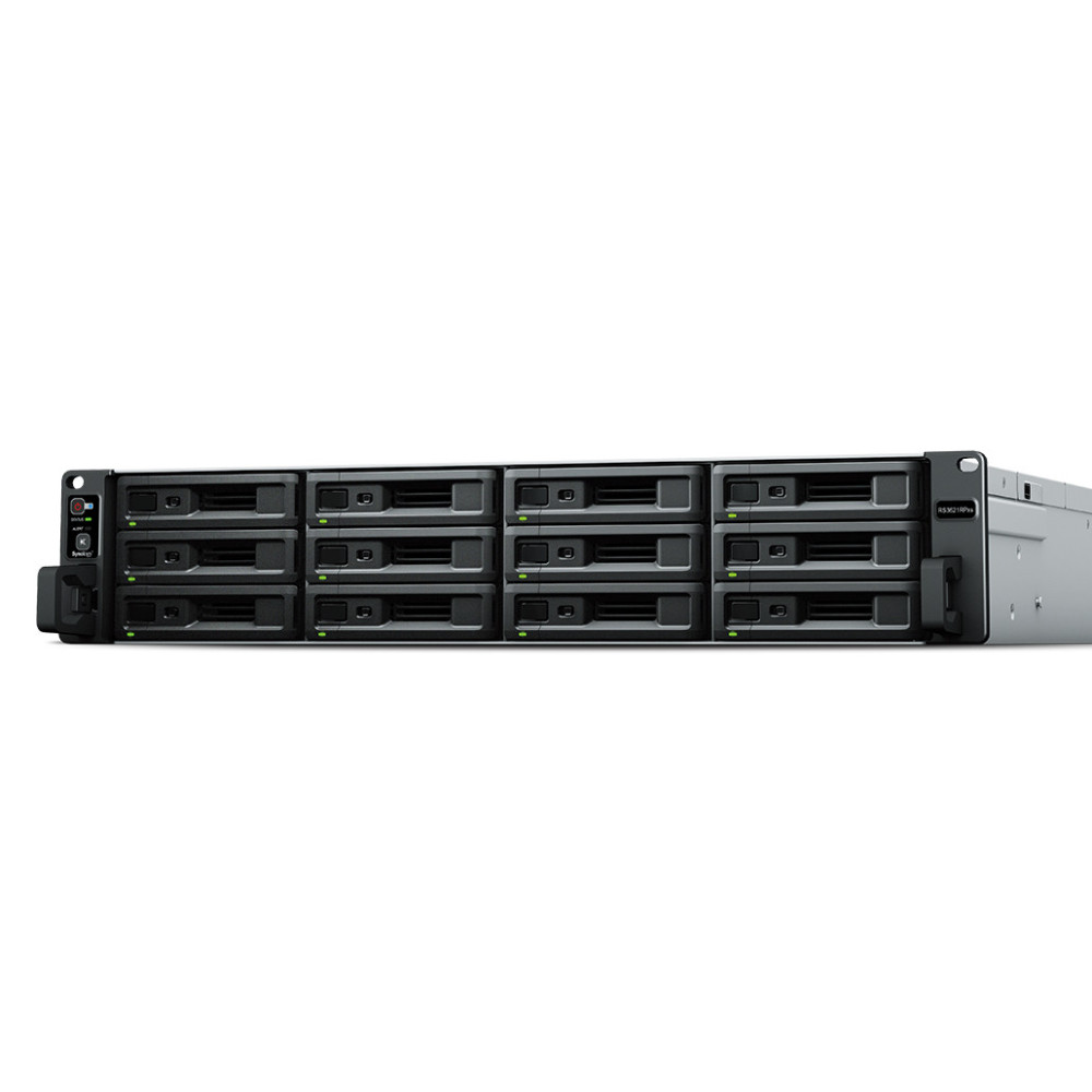 SYNBT036663 RS3621RPXS NAS Rack 2U pour 12DD 3.5 2.5p 2.2 2.7GHz 6Core 8Go 4x LAN GbE USB3.2 SYNBT036663 RS3621RPXS NAS Rack 2U pour 12DD 3.5 2.5p 2.2 2.7GHz 6Core 8Go 4x LAN GbE USB3.2