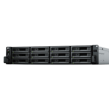 SYNBT036663 RS3621RPXS NAS Rack 2U pour 12DD 3.5 2.5p 2.2 2.7GHz 6Core 8Go 4x LAN GbE USB3.2