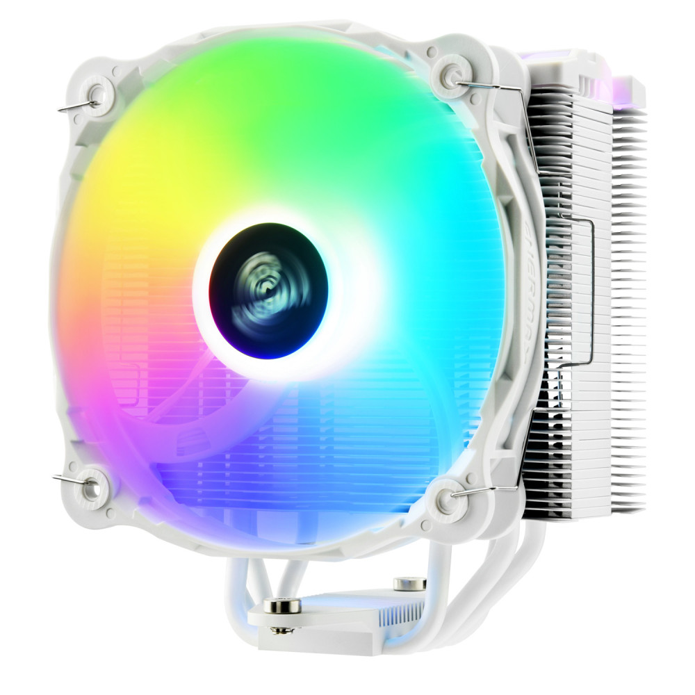 ENEVE037108 ENERMAX refroidisseur à air RGB Adressable blanc Intel AMD Ryzen ENEVE037108 ENERMAX refroidisseur à air RGB Adressable blanc Intel AMD Ryzen