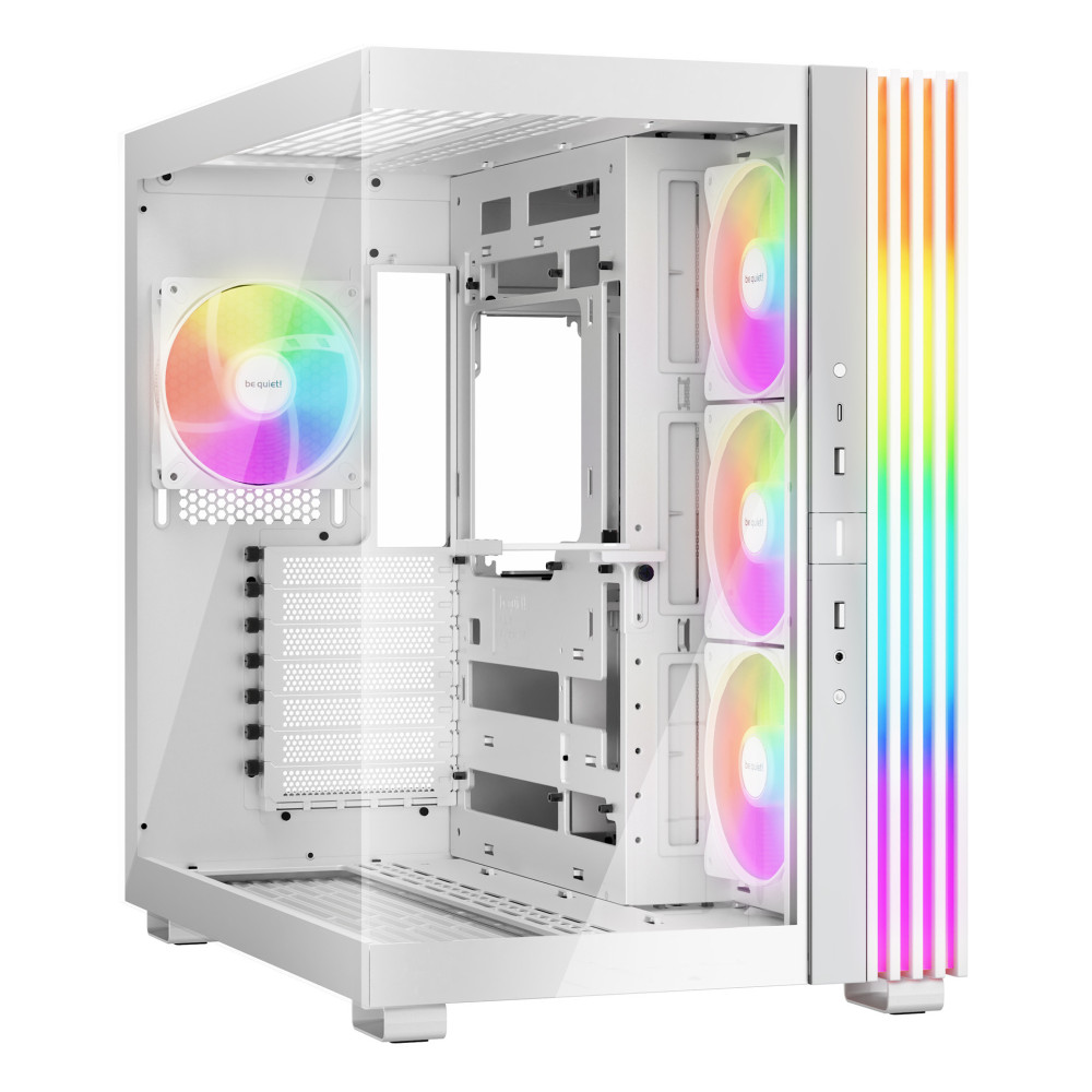 BEQBT045667 BEQUIET LIGHT BASE 600 LX WHITE - MOYEN TOUR - ATX - MATX - M-ITX - VITRE BEQBT045667 BEQUIET LIGHT BASE 600 LX WHITE - MOYEN TOUR - ATX - MATX - M-ITX - VITRE
