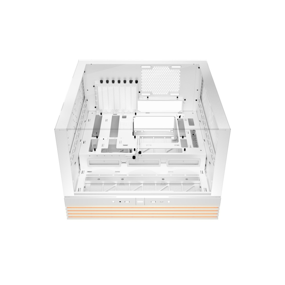 BEQBT045669 BEQUIET LIGHT BASE 600 DX WHITE - MOYEN TOUR - ATX - MATX - M-ITX - VITRE - RGB