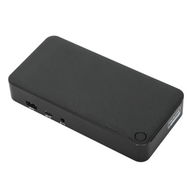 TARAEX45511 Targus® Universal DisplayLink USB-C Dual 4K DisplayPort Docking Station 65W Power Delivery