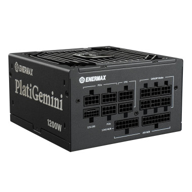 ENEAL045512 ENERMAX PLATIGEMINI - 1200W - 80 PLUS PLATINUM - MODULAIRE - ATX 3.1