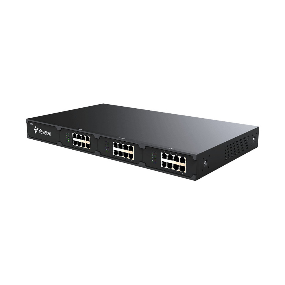 YESTP037352 Yeastar S300 (IPPABX 200 comptes SIP avec 4 emplacements pour EX08) YESTP037352 Yeastar S300 (IPPABX 200 comptes SIP avec 4 emplacements pour EX08)