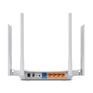 TPLWI027603 TP-LINK Routeur sans fil Wi-Fi AC1200 (N300 + AC867 Mbps) + 4 ports LAN 10 100 Mbps + 4 antennes