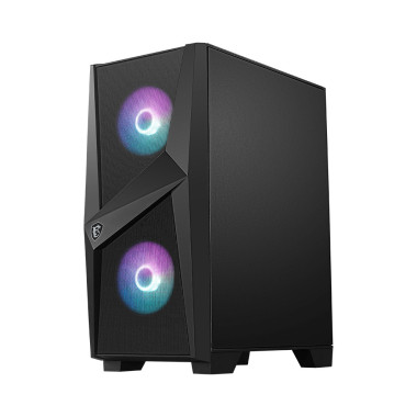 MSIBT036851 MSI MAG FORGE 100R - MT - 3USB - AUDIO - VERRE TREMPEE - RGB