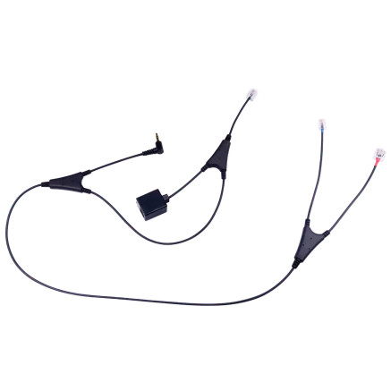 Jabra LINK 14201-37 - Adaptateur pour crochet commutateur électronique pour casque sans fil, téléphone numérique - pour Alc