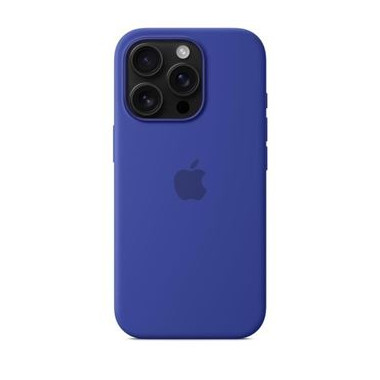 Apple - Coque de protection pour telephone portable - compatibilite  avec MagSafe - silicone - bleu | ECP Grossiste informatique