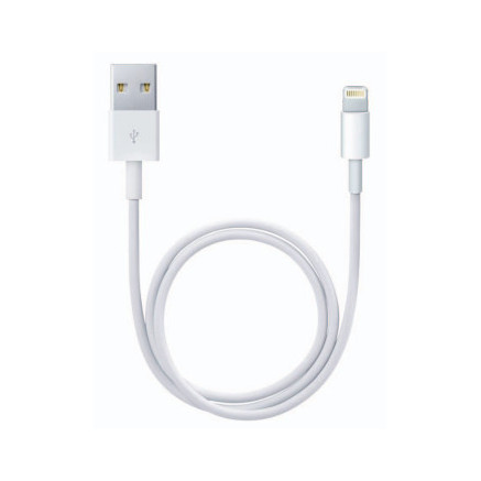UNIFORMATIC - CORDON USB LIGHTNING CONNECTEUR MFI APPLE 0.5 METRE, Permet de recharger et de synchroniser les données de votre