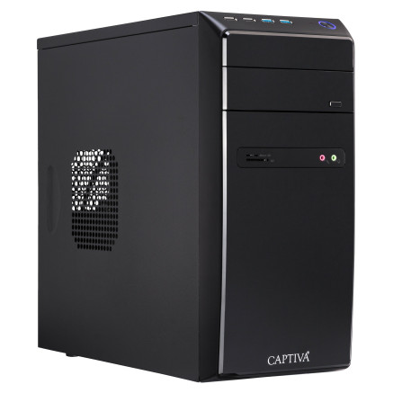 Captiva PC Advanced Gaming I77-977 (i7-12700 GTX1650 4GB GDDR6 SSD 500GB 16GB DVD-RW WLAN Windows 11 Home 64-bit)