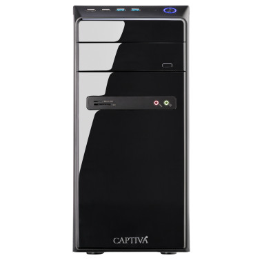 Captiva PC Advanced Gaming I77-977 (i7-12700 GTX1650 4GB GDDR6 SSD 500GB 16GB DVD-RW WLAN Windows 11 Home 64-bit)