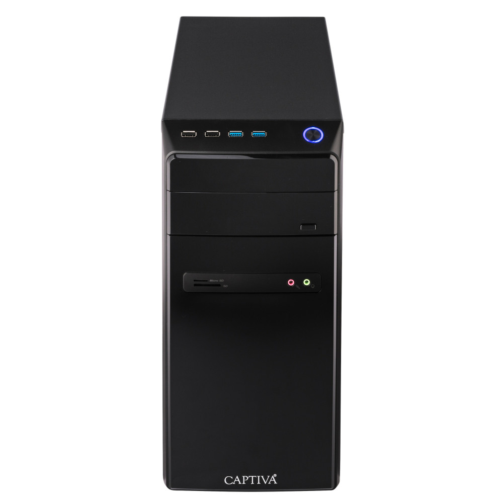 Captiva PC Advanced Gaming I77-977 (i7-12700 GTX1650 4GB GDDR6 SSD 500GB 16GB DVD-RW WLAN Windows 11 Home 64-bit)