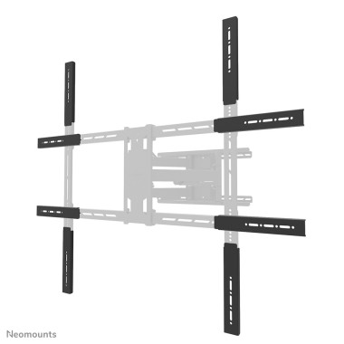 Neomounts AWLS-950BL1 - Composant de montage (8 x extensions VESA) - pleine action - pour Écran LCD - noir - Taille d'écran  