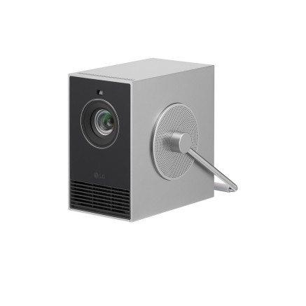 LG CineBeam Q HU710PB - Projecteur DLP - laser RVB - portable - 500 ANSI lumens - 3840 x 2160 - 16 9 - 4K - Miracast Wi-Fi Disp