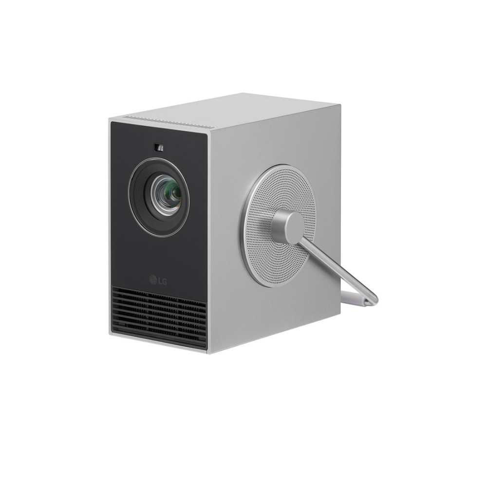 LG CineBeam Q HU710PB - Projecteur DLP - laser RVB - portable - 500 ANSI lumens - 3840 x 2160 - 16 9 - 4K - Miracast Wi-Fi Disp LG CineBeam Q HU710PB - Projecteur DLP - laser RVB - portable - 500 ANSI lumens - 3840 x 2160 - 16 9 - 4K - Miracast Wi-Fi Disp