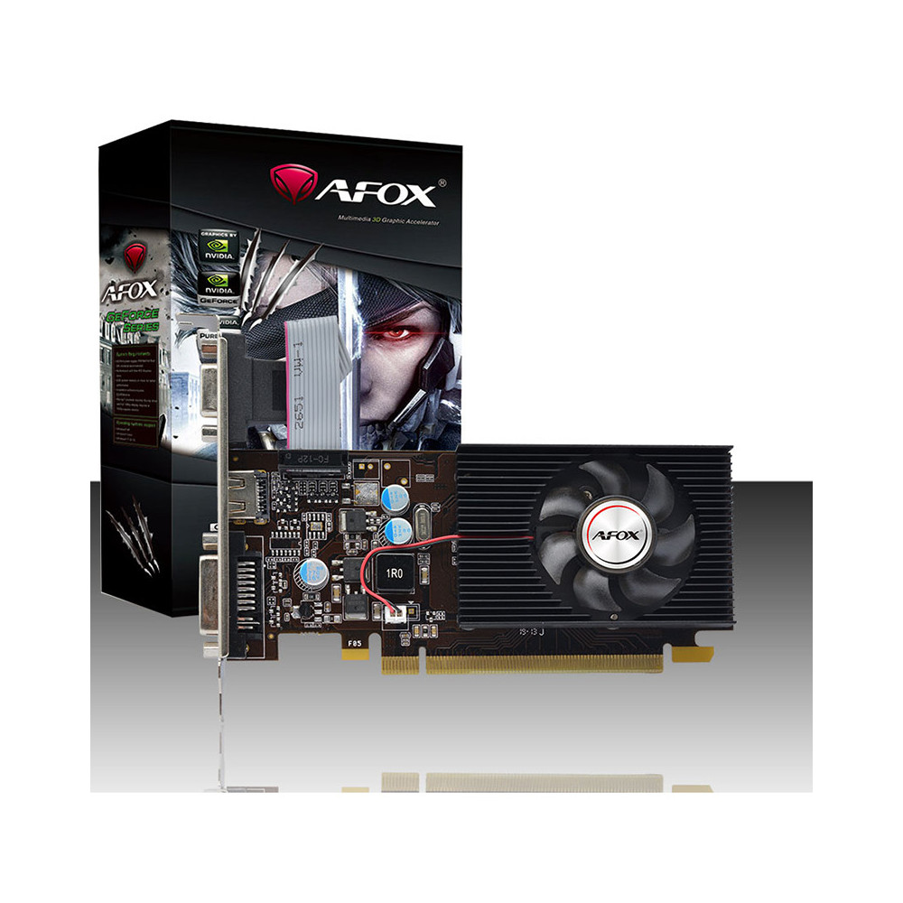 AFOCV032787 Carte Graphique - AFOCV032787 AFOX Geforce GT210 1GB DDR2 64Bit DVI HDMI VGA