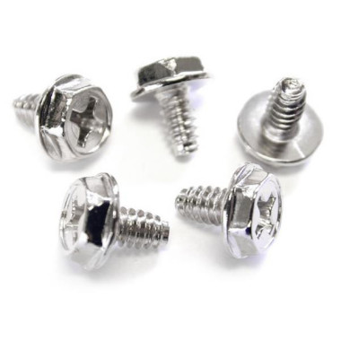 StarTechcom Vis de remplacement 6mm n632 pour assemblage dordinateur  Kit de visserie  argent  06 cm pack de 50  pour PN PCSCRE