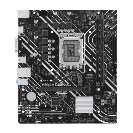 ASUCM045645 ASUS PRIME H610M-K - MATX - LGA 1700 - 2x DDR5 - HDMI - VGA - M.2