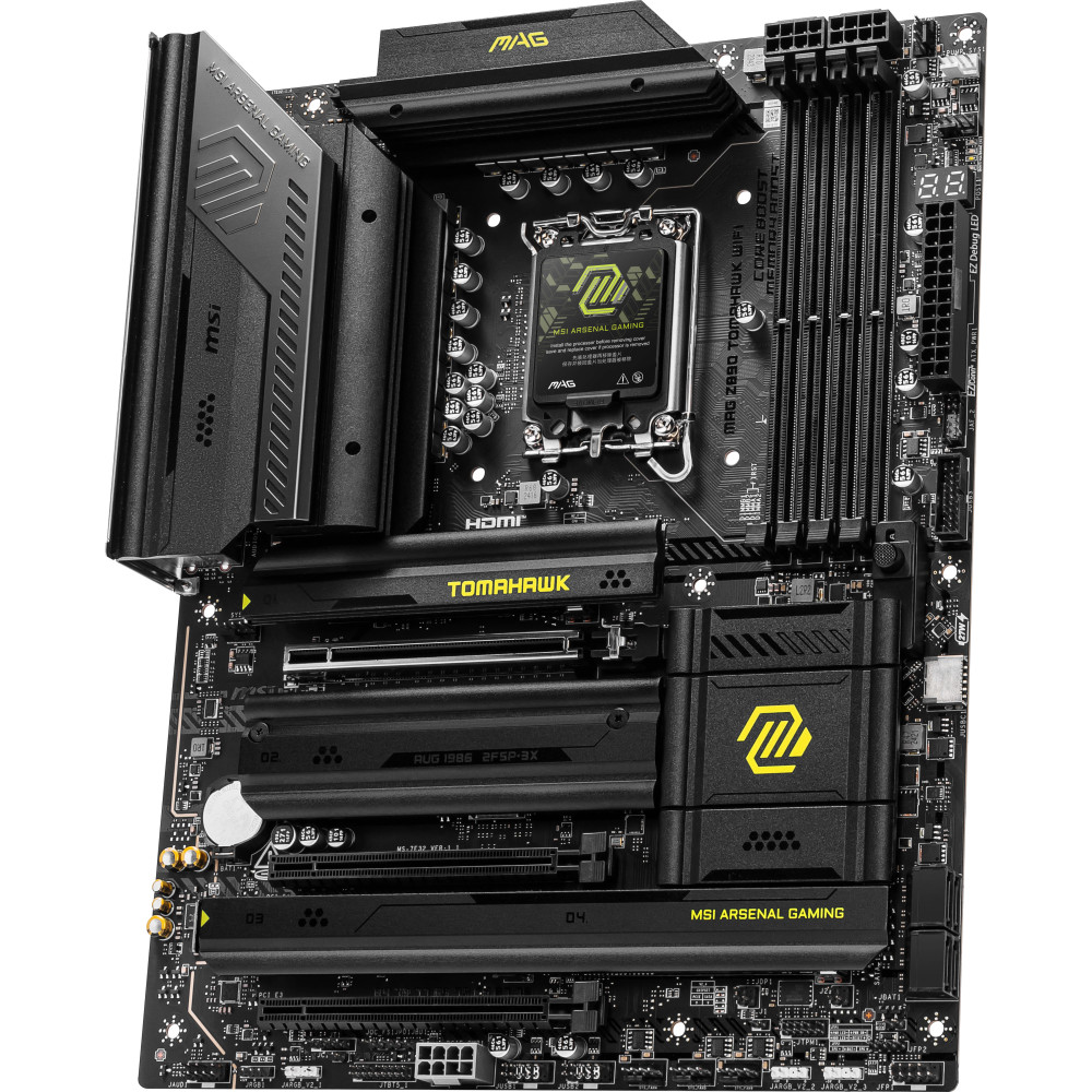 MSICM045748 MSI MAG Z890 TOMAHAWK WIFI - ATX - INTEL LGA 1851 - 4x DDR5 - 3x PCIe X16 - HDMI - 4x M.2