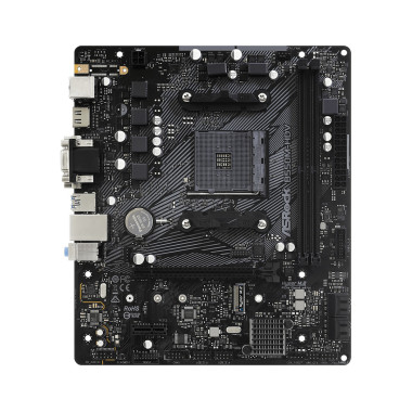 ASRCM035162 ASROCK B550M HDV - AMD AM4 - MATX - 2xDDR4 - HDMI - DVI-D - VGA -M.2