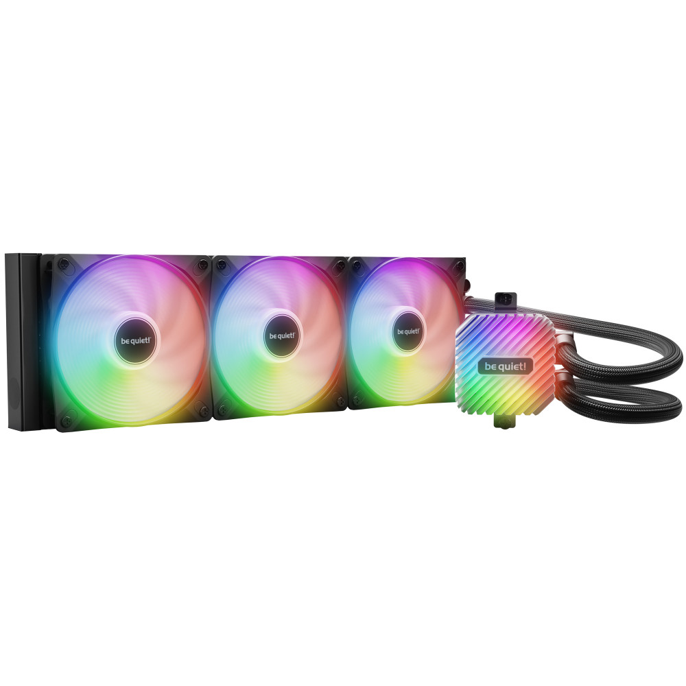 BEQVE045676 BEQUIET LIGHT LOOP 360MM BLACK - REFROIDISSEUR LIQUIDE - ARGB BEQVE045676 BEQUIET LIGHT LOOP 360MM BLACK - REFROIDISSEUR LIQUIDE - ARGB