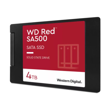 WESDD045380 WD Red SA500 4To SSD pour NAS SATA 6Gbps