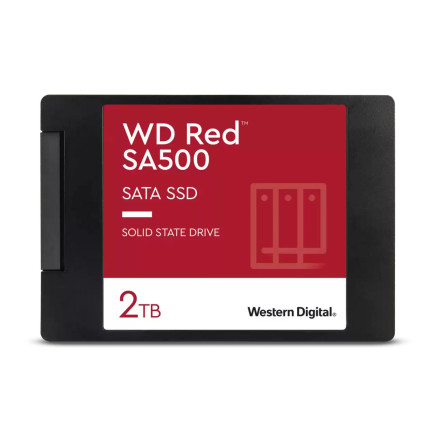WESDD045379 WD Red SA500 2To SSD pour NAS SATA 6Gbps